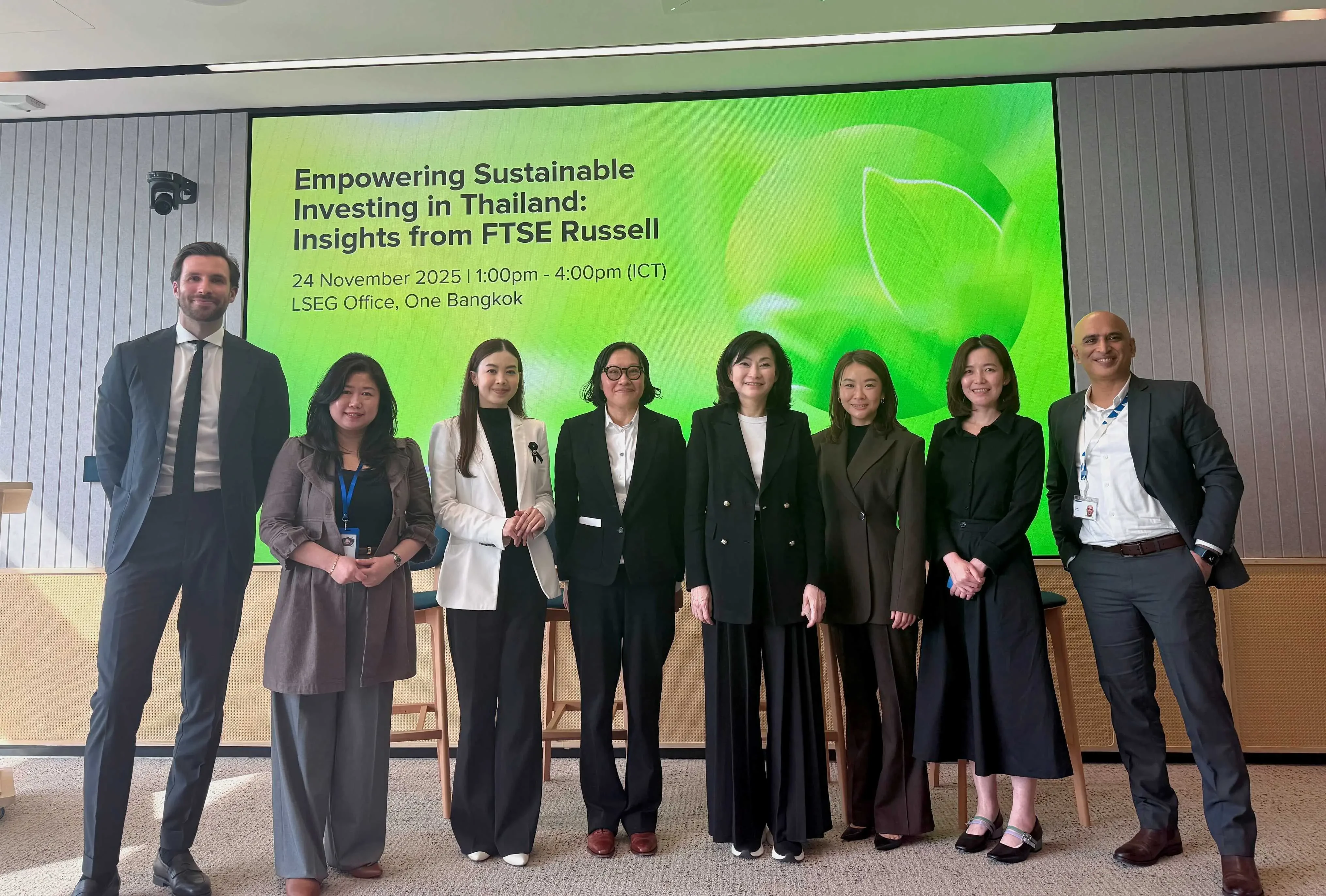 FTSE Russell held a forum on accelerating sustainable investment in Thailand, with Optiwise joining the panel to share perspectives
